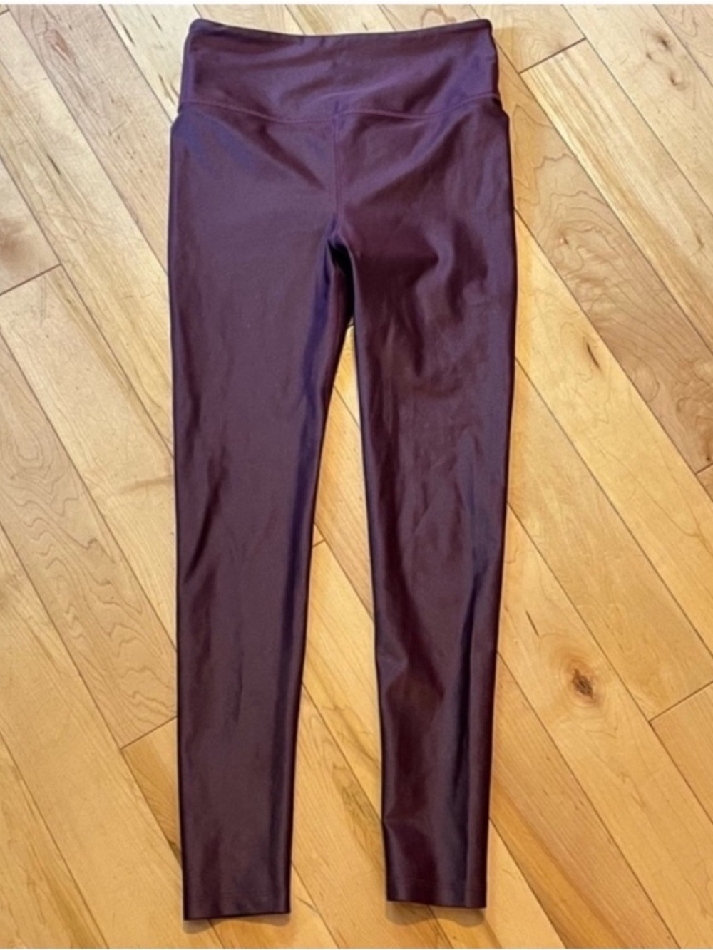 Noli Yoga Liquid Leggings in Wine Burgundy High Rise Size extra small (XS)